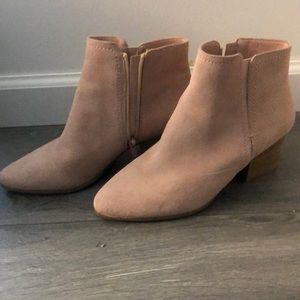 Aldo pink ankle boots